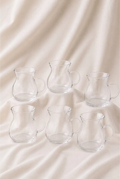 Bereketli Store Arow Keyf-I Ala Semazen 6-Piece Borosilicate Glass Tea Cup | ...