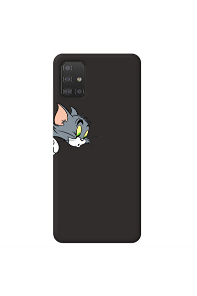 Other Samsung M31S Tom 1 Black Colored Silicone TPU Θήκη