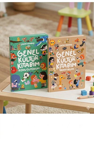 sincap Kitap Çağrı Odabaşı Genel Kültür Kitabım Seti - Konuşuyorum & Tanıyoru...