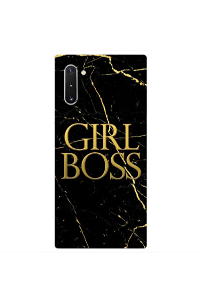 Other Samsung Note 10 Plus Girl boss marble Transparent Silicone TPU Θήκη