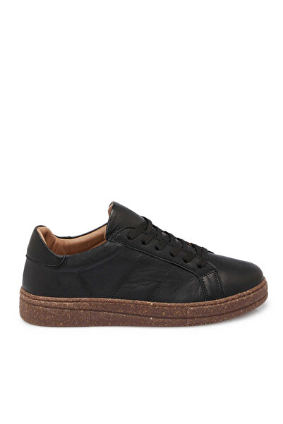 Tergan Siyah Hakiki Deri Kadın Sneaker - K25S1AY68206-A23