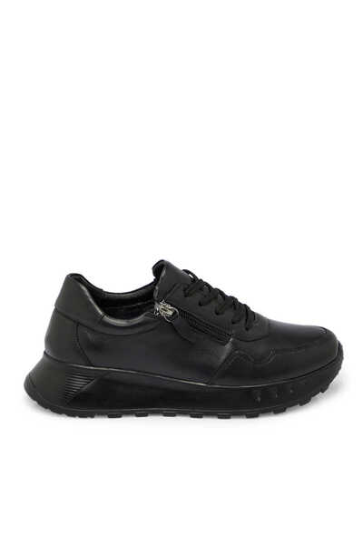Tergan Siyah Hakiki Deri Kadın Sneaker - K25S1AY68230-A23
