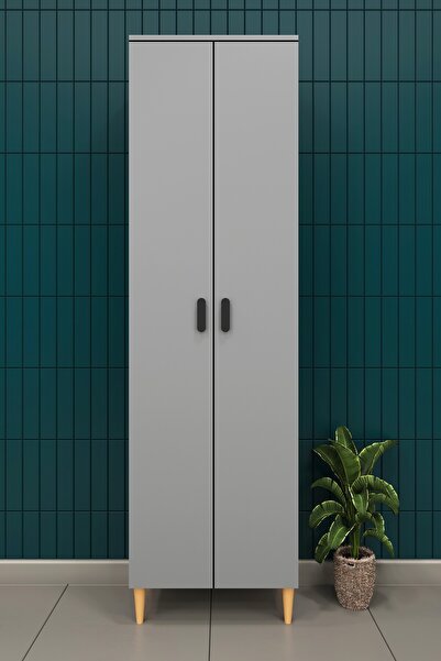 asratrend Modern 2 Kapaklı Çok Amaçlı Mutfak Banyo Dolabı %100 MDF Erzak Kile...