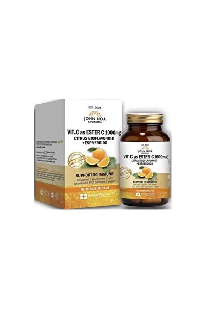 JOHN NOA Λιποσωμιακή Βιταμίνη C ως Εστέρα C 1000mg 60 φυτικές κάψουλες