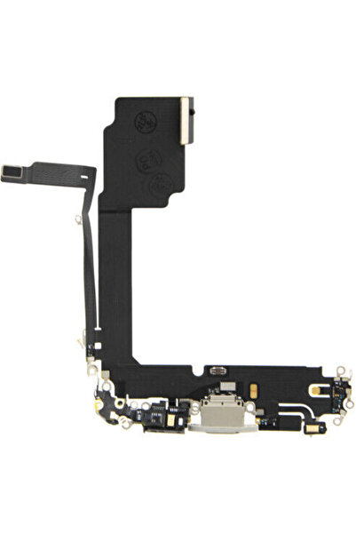 OEM Καλώδιο Flex με θύρα φόρτισης σε λευκό χρώμα για iPhone 15 Pro Max