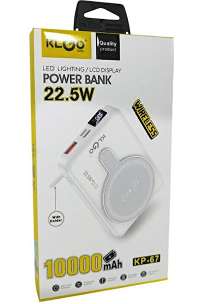 klgo KP-67 Power Bank 10000mAh 22.5W με θύρα USB-A και θύρα USB-C