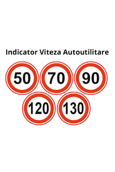 AVERY Set de indicatori de viteză maximă obligatorii pentru autoutilitare (50...
