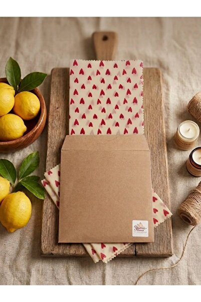 YümanınYumağı Reusable Natural Beeswax Cloth (30X30)