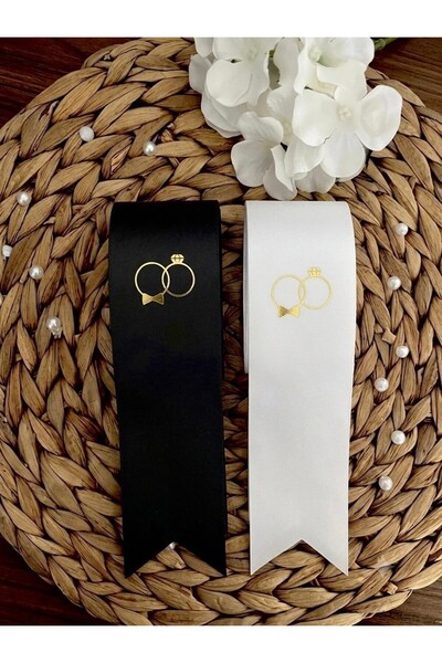 nuksoc Düğün Nişan Gelin Damat Takı Kurdelesi Söz Nikah İsteme kurdele