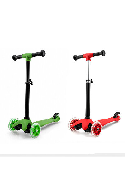 RELATOS MINI SCOOTER RIDEN SHINE IŞIKLI SCOOTER 55X57-64-71CM FOSFORLU RENKLİ...