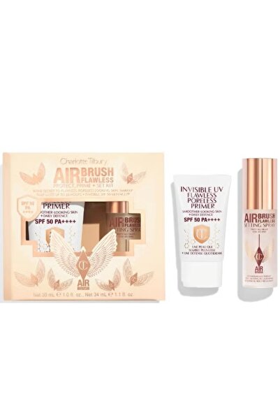 NO BRAND Airbrush Flolise Kit - Protect + Primer + Makeup Fixing Spray