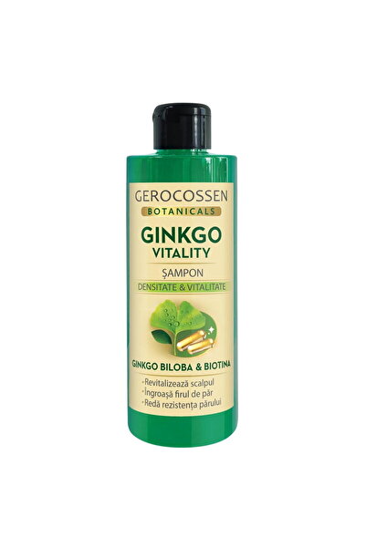 GEROCOSSEN Botanicals Ginkgo Vitality Sampon Tratament cu Ginkgo Biloba si Bi...