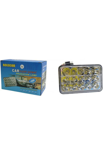 Other Ορθογώνιος Προβολέας Αυτοκινήτου 45W 17εκ. 1 Τεμάχιο Κωδικός: VOL-S6363-J