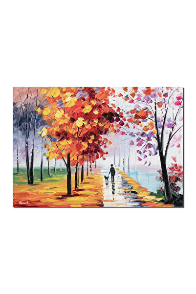 artnova Ръчно рисувана картина, Пастелна хармония, 70x50см, маслена на платно...
