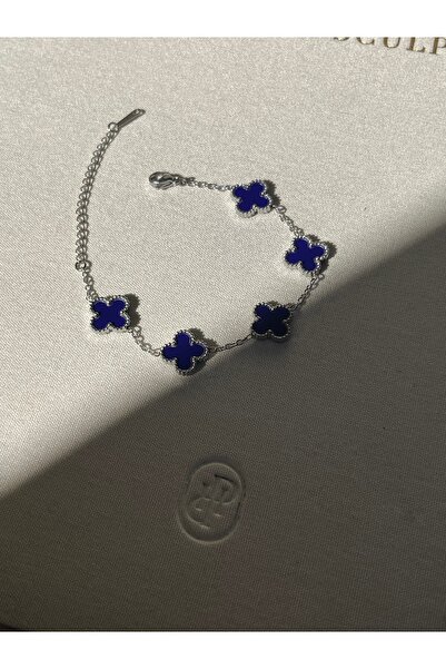 IrazErezJewelry Çelik Yonca Bileklik
