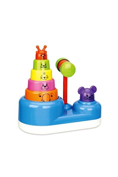 Tanny Kids لعبة مطرقة وتكديس للأطفال للعب النشط والتعليم