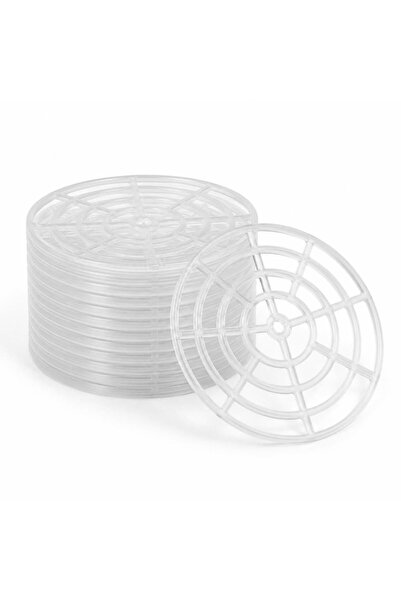 abnturk 12cm Çaplı Bidon Pet Kavanoz Seperatorü 10 Adet Turşu Zeytin Peynir S...