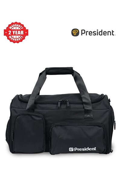 President Waterproof Gym Duffle Bag with Shoe Compartment and Wet Pocket - 18...