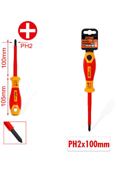 OEM Kmt Κατσαβίδι Ph2x100mm