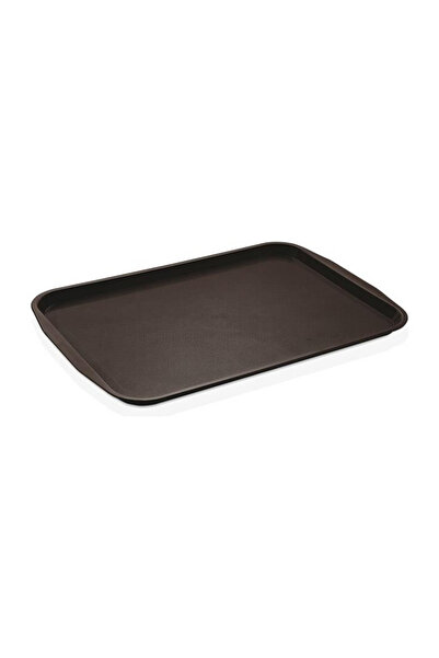 Mayden Concept Gastro Plast GT-2736 Siyah Abs Servis Tepsisi 27X36 cm | Kırıl...