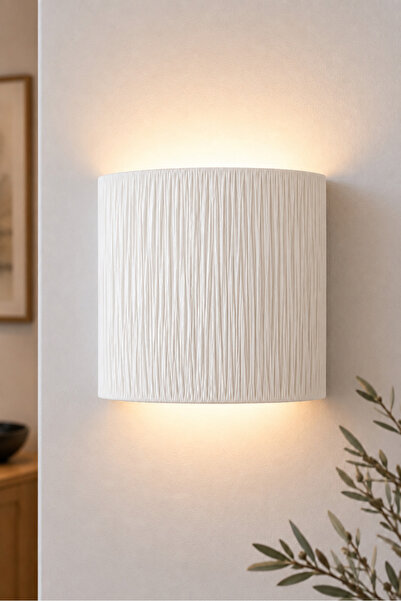 afralya home Bohemian Style Sconce Wicker Sconce Raffia Sconce / Hallway Scon...