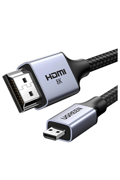 Ugreen Cablu HDMI Micro HDMI pentru Laptop Monitor Proiector 8K UHD 1M