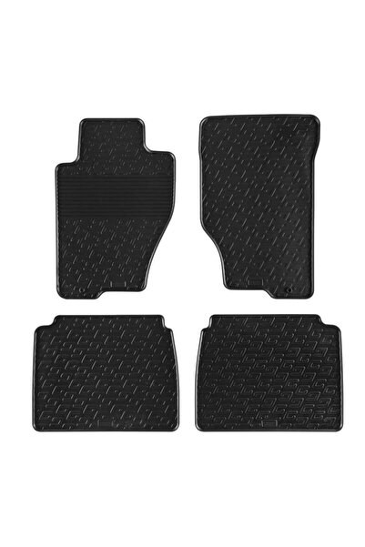 Gledring Πατάκια Αυτοκινήτου 0232 Kia Sorento 2002-2008 Μαύρα 4 Τεμάχια (CAR0...