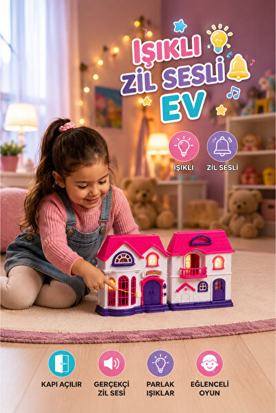 Genel Markalar Işıklı Zil Sesli Ev