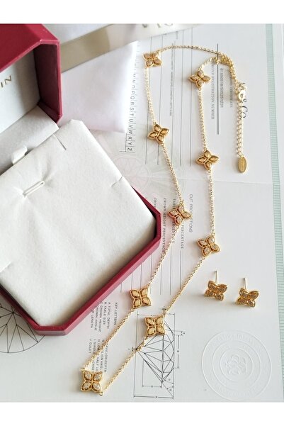 Glamour Galore Rosary with Earring with Accessories