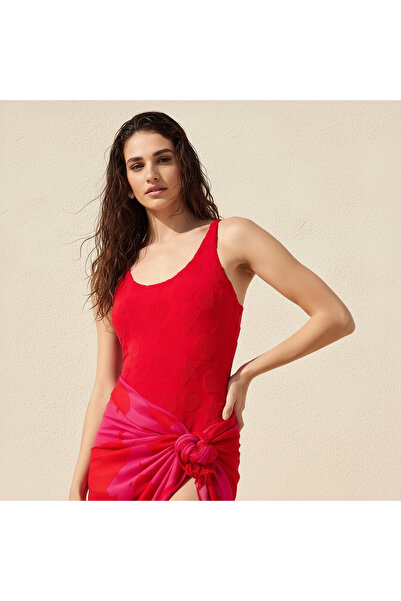 FAV Women Textured Swimsuit
