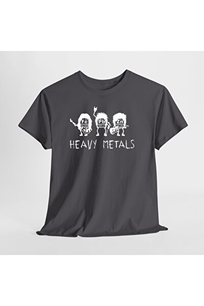 MuhendisDukkan Heavy Metals - Ağır Metaller Unisex Tişört