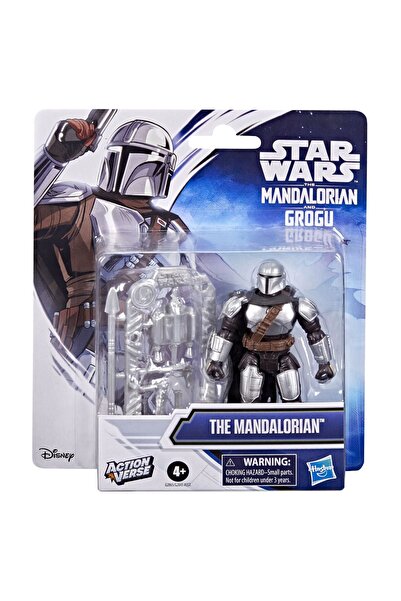 Hasbro Star Wars Mandalorian și Grogu Set de acțiune: Figurina Mandalorian și...