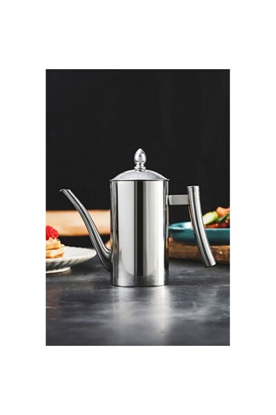 Empressco Paslanmaz Çelik 500 ml Yağdanlık ve Sosluk Seti, Şık ve Kullanışlı