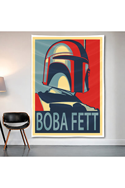 Geek Cultcha Boba Fett Star Wars Wall Cloth Wall Tapestry First Quality Satin...