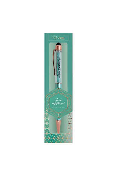 Be-Happy Gifts Pix/stilou Jestes wyjatkowa, cu cristale, cu touchpen, Multico...