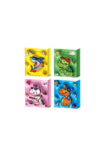OEM Geanta cadou W&K mix modele multicolor 26x32x10 cm