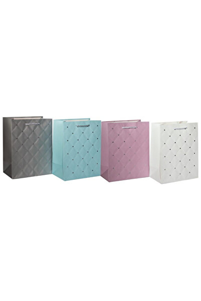 OEM Geanta decorativa Panorama PL-2 mica aurie pastel multicolor 23x18x10.5cm