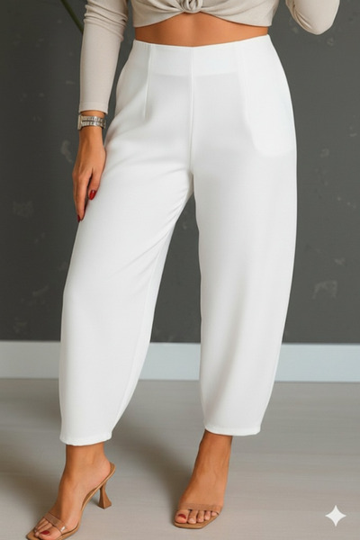 Wear Up Women's Crepe Fabric Balloon Pants