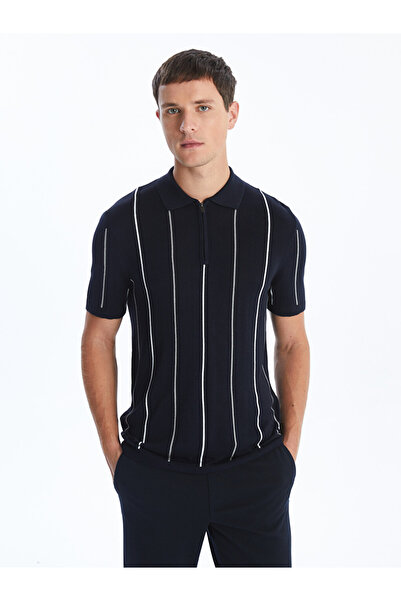 LC Waikiki Tricou tricotat cu guler polo pentru bărbați