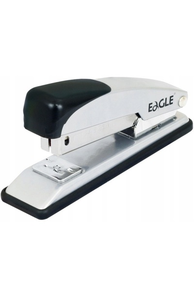 Eagle Capsator, , 20 coli, capse 24/6, metal, 0.15 kg, Negru/Alb