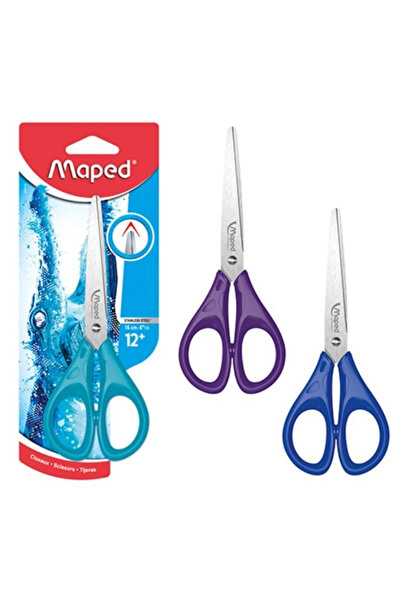 Bic Set 2 foarfece, Bic, 16 cm, Multicolor
