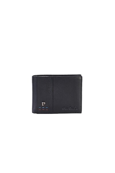 Pierre Cardin Portofel din piele Pierre Cardin, 12x9.5x2cm, interior organiza...