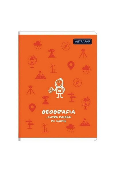 ASTRA papiernicze Set 10 caiete scolare Astra A5 60 file, multicolor, geograf...
