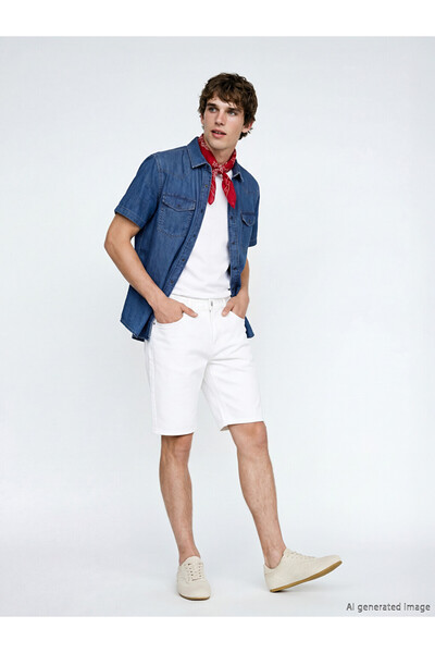 LC Waikiki Slim Fit Men's Jean Shorts