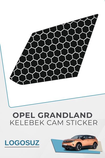 GRAFİCAR Opel Grandland / 2025+ / 2Nd Generation Compatible Butterfly Glass S...