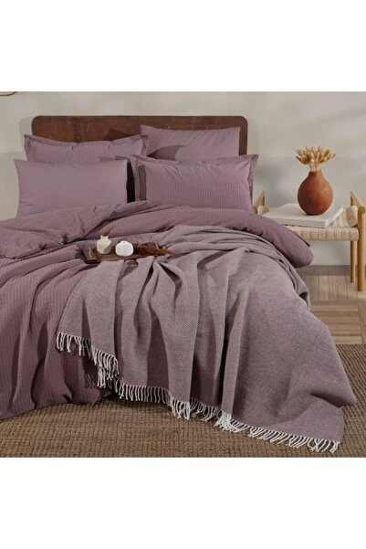 Clasy Eveya v3 7-piece Duvet Cover Set Top Bottom Set , Purple
