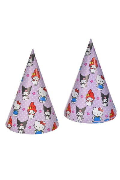 Baloane Vesele Set 6 Coifuri Petrecere Aniversare Hello Kitty COF18