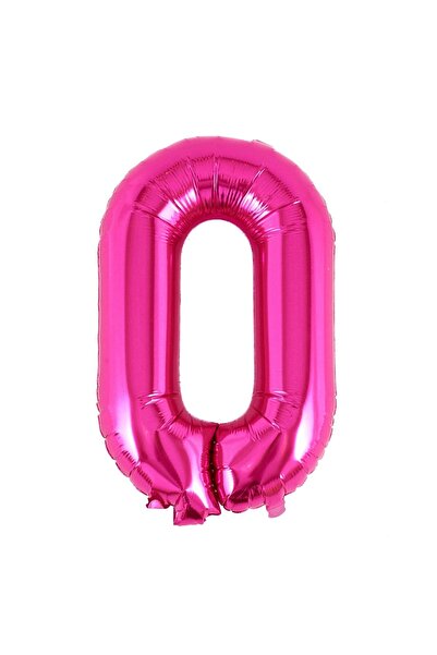 Baloane Vesele Balon Folie Litera O Roz 40 cm LTR7-O