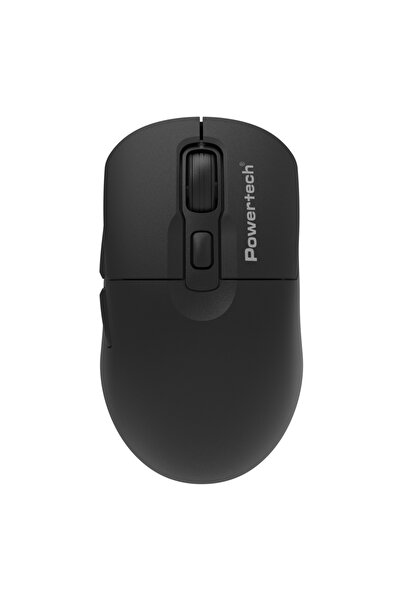 NO BRAND POWERTECH ασύρματο ποντίκι PT-1542, 2.4GHz, έως 5000DPI, αθόρυβο, μαύρο