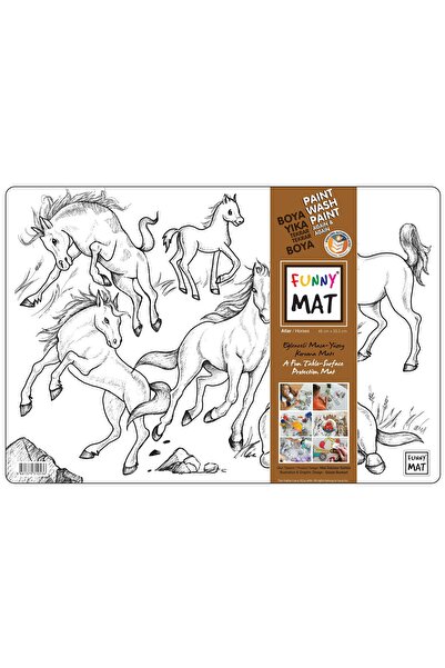 Strigo Plansa Funny mat - Cai, 48x33.5 cm